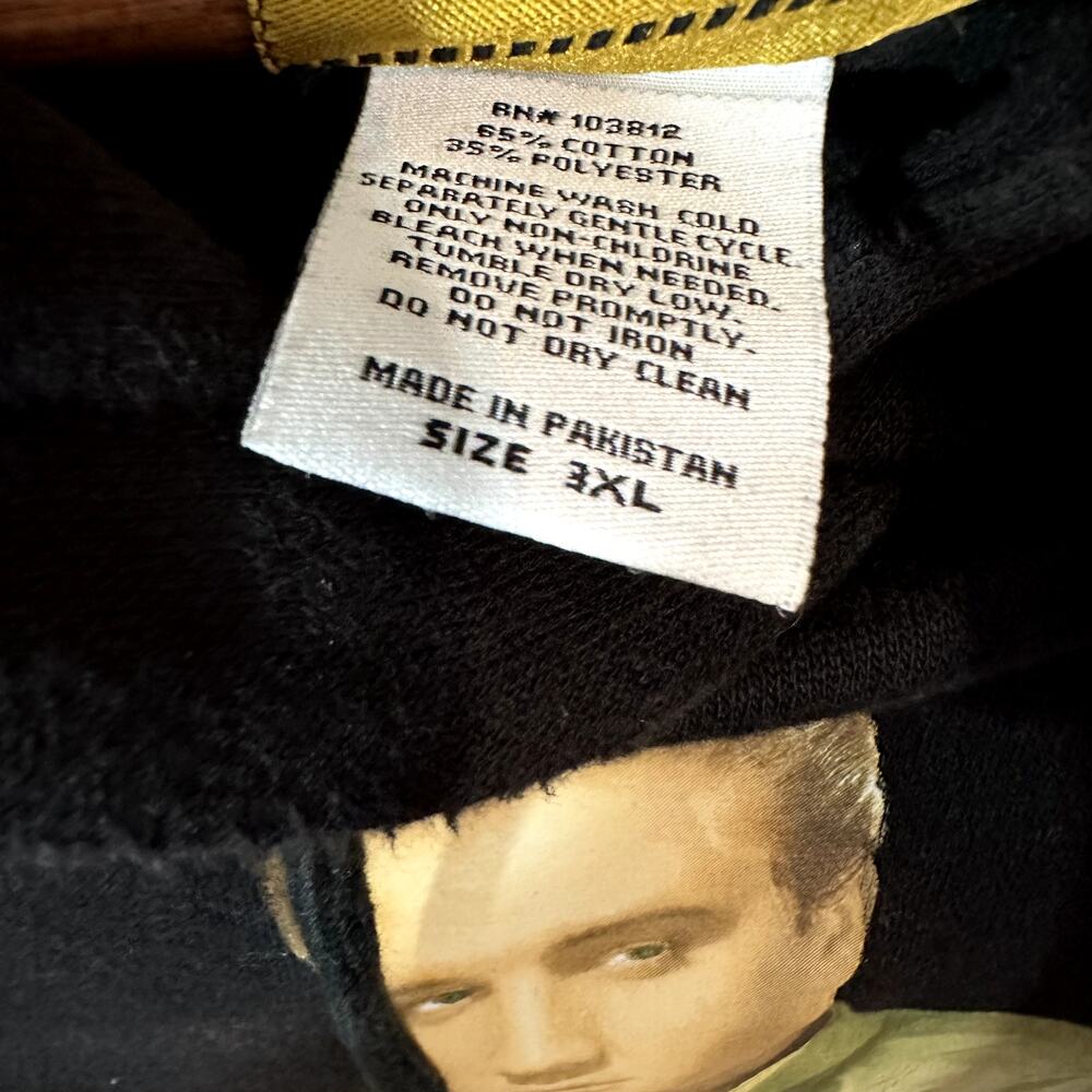 Elvis Presley Lover Hoodie 3XL – Retro Rock’n’Roll Graphic Vibes - Picture 4 of 9